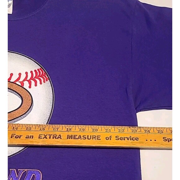 Vintage Purple 2001 Arizona Diamondbacks Logo T shirt size XL MLB Baseball - Picture 5 of 5